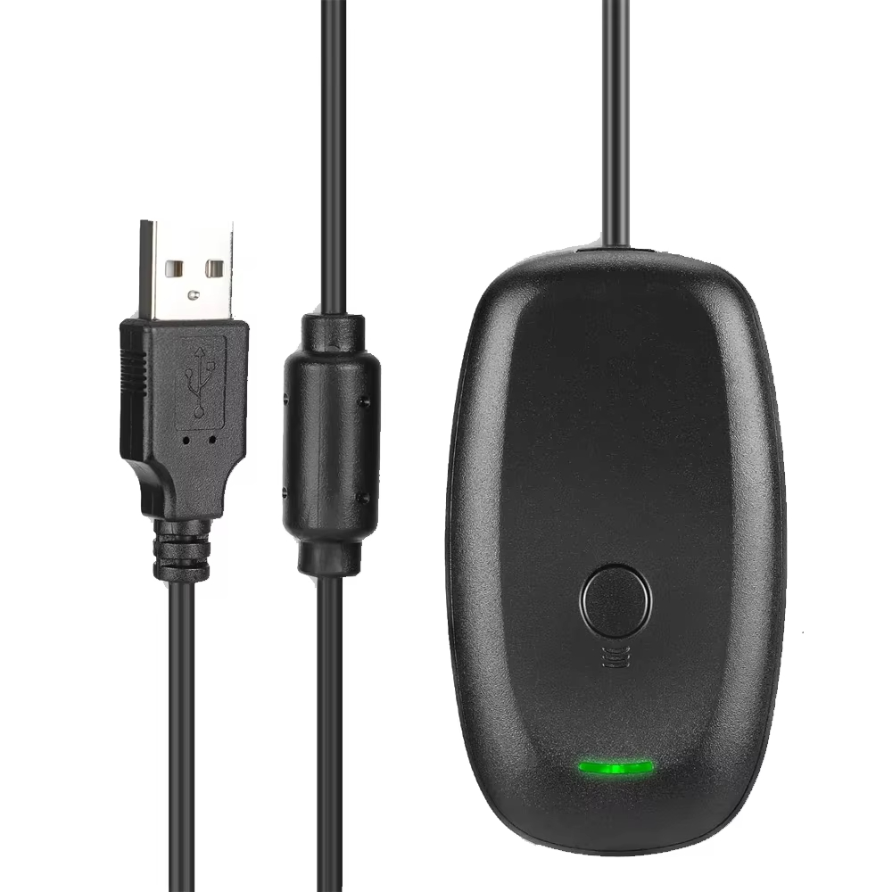 Tech Gaming Accessories - Adattatore USB ricevitore wireless per giochi,