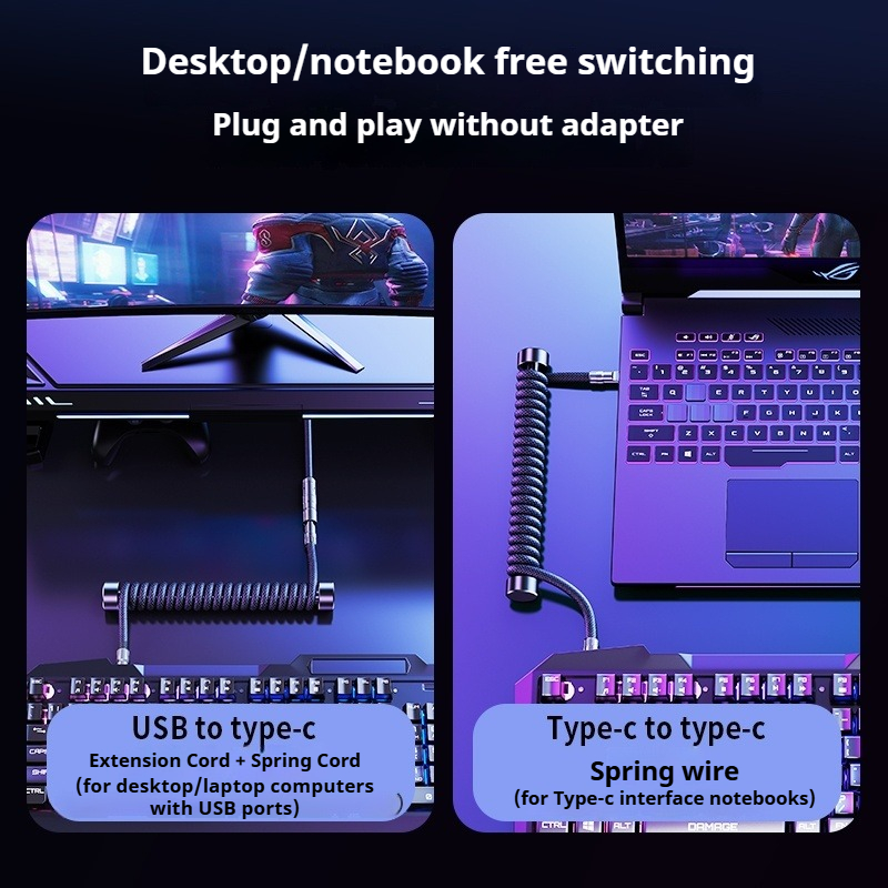 Cavo per Tastiera Arrotolabile - Tech Gaming Accessories recensione e prezzo